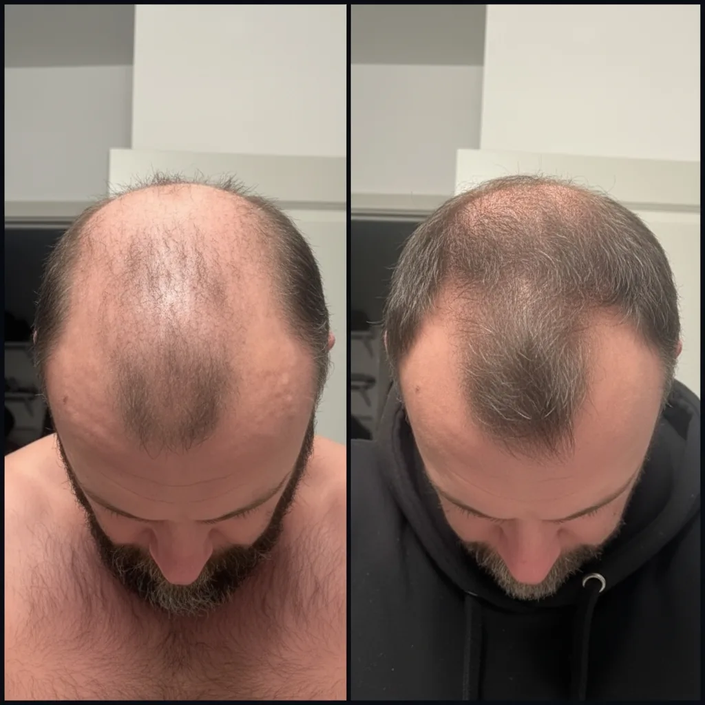 Real Results - No Finasteride. No Transplant.